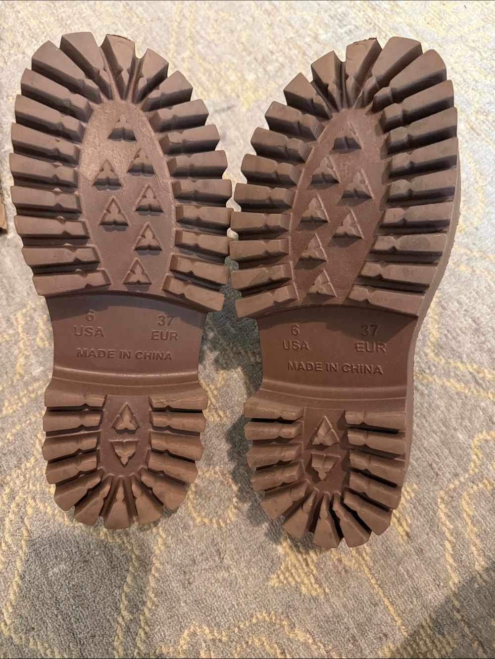 Jeffrey Campbell Brown Platform Clog Mules - Picture 2 of 2
